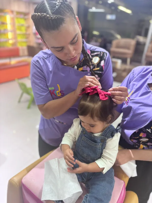 Peluquería infantil para niñas y niños en Bigkids, Rionegro